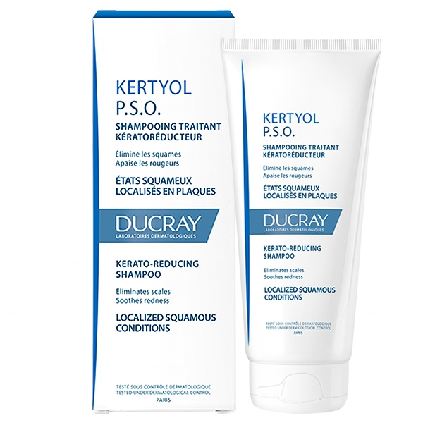 DUCRAY Kertyol P.S.O., szampon o działaniu keratolicznym, 125ml