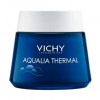 Vichy Aqualia Thermal, nawilżający i regenerujący żel-krem na noc, Night Spa, 75 ml