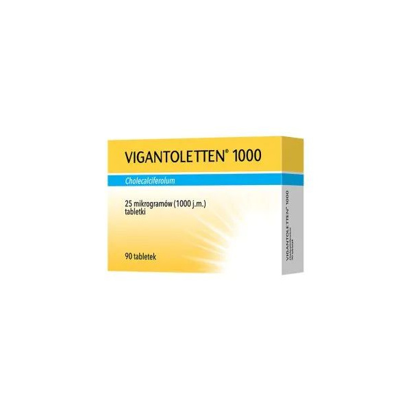 Vigantoletten Max, witamina D3 2000 j.m., 120 kapsułek