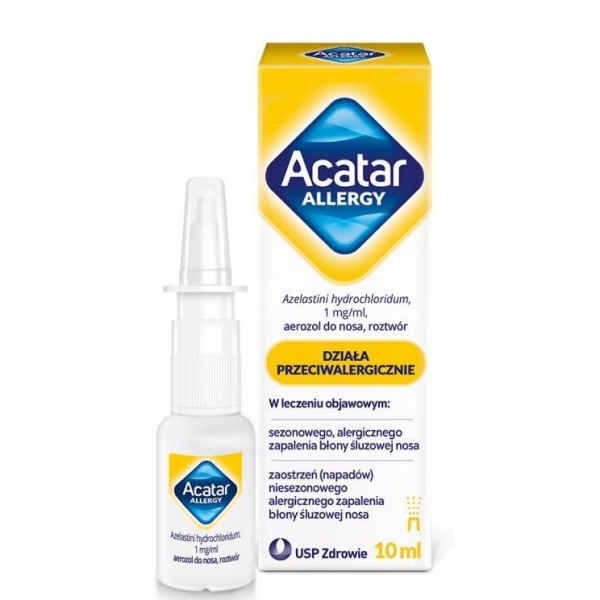 Acatar Allergy 1mg/ml aerozol do nosa, 10 ml