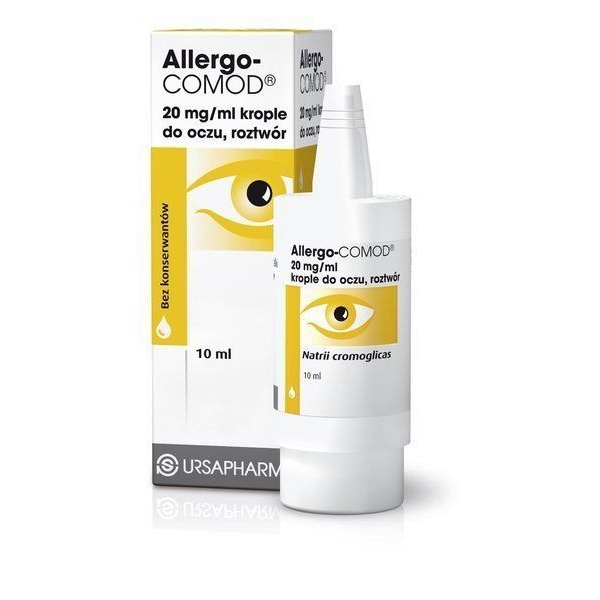 Allergo-Comod 0,02g/1ml, krople do oczu, 10ml