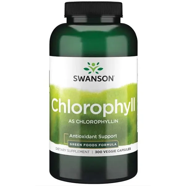 Swanson Chlorophyll, chlorofil, 300 kapsułek wegetariańskich