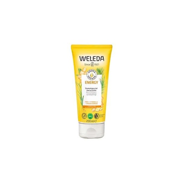 Weleda Aroma Showe Energy, żel pod prysznic, stymulujący, 200 ml