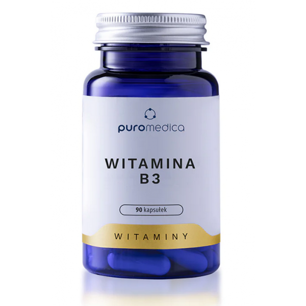 NUION Witamina B3, 60 kapsułek