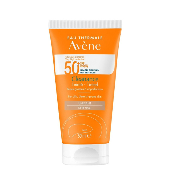 Avène Sun Cleanance Teinte SPF50+ 50 ml krem koloryzujący z filtrem do twarzy