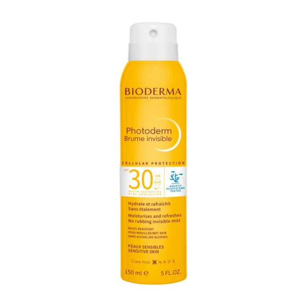 Bioderma Photoderm Brume invisible SPF 30 Niewidoczna mgiełka do ciała, 150 ml