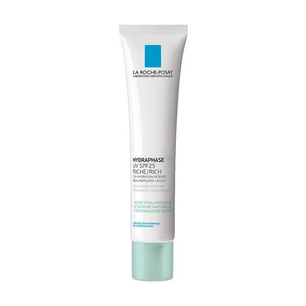 La Roche-Posay Hydraphase HA UV Rich, intensywnie nawilżający krem do skóry normalnej i suchej SPF25, 40 ml