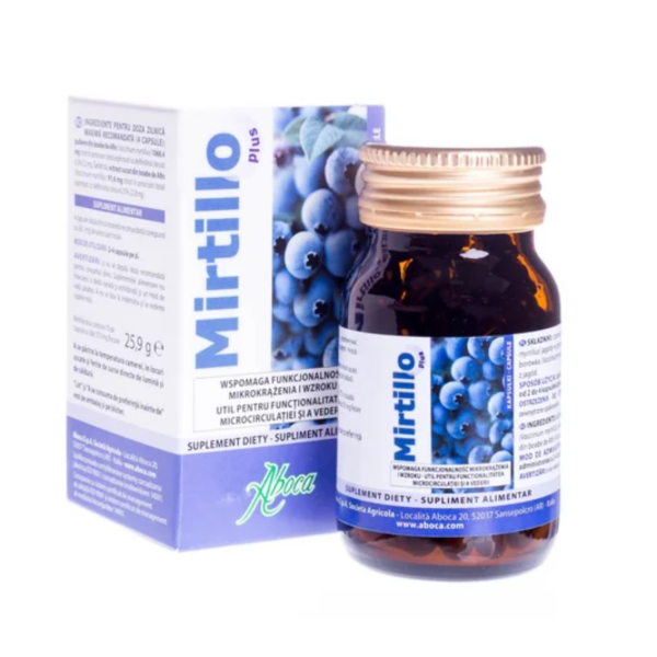Aboca Mirtillo Plus - 70 kapsułek