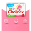 Cholinex Junior suplement diety od 4 roku życia, 16 pastylek do ssania, smak malinowy