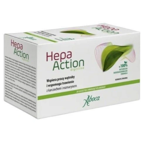 Aboca Hepa Action Digestive herbata, 20 saszetek