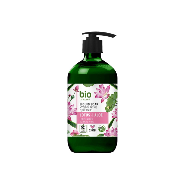 Bio Naturell Mydło w płynie Lotos i aloes 473ml