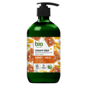 Bio Naturell Kremowe Mydło w płynie Miód i mleko 473ml