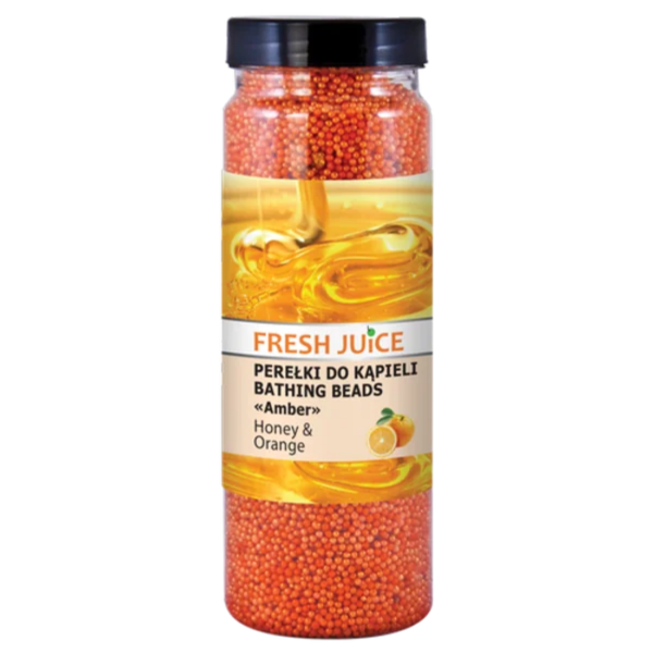 Fresh Juice perełki do kąpieli Miód i pomarańcza, 450 g