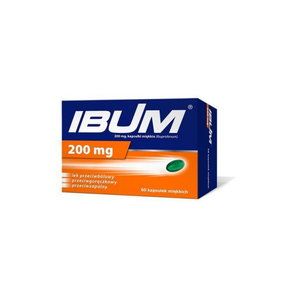 IBUM 200mg - 60 kapsułek