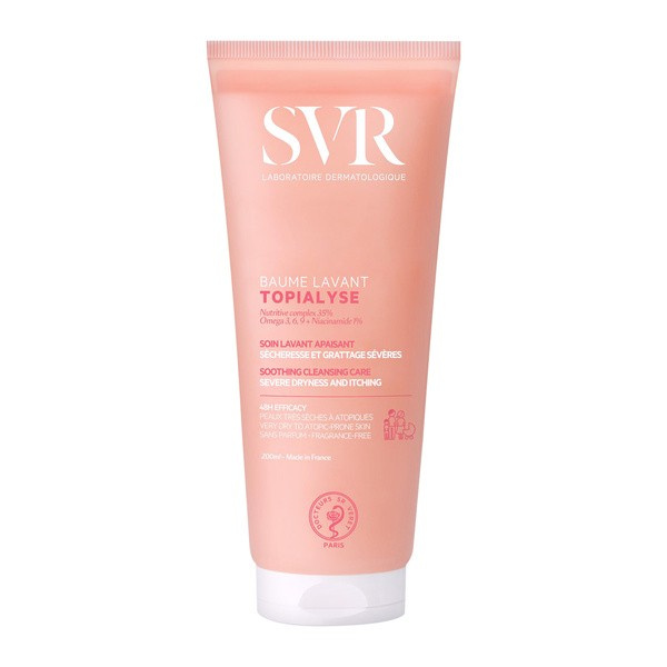 SVR Topialyse Baume Lavant, kojący balsam do mycia, 200 ml