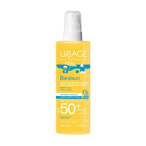 Uriage Bariesun, spray nawilżający dla dzieci SPF 50+, 200 ml