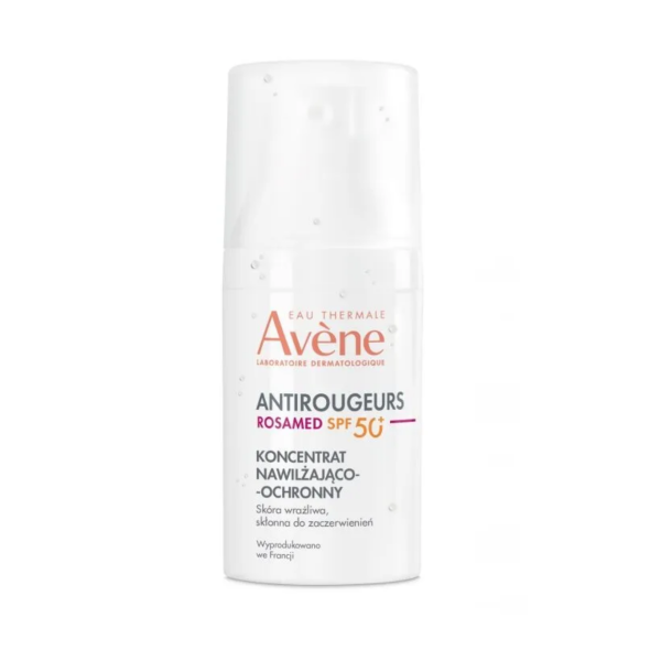 Avene Antitougeurs Rosamed, Koncentrat nawilżająco-ochronny SPF50+