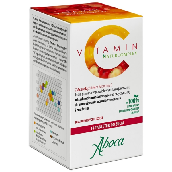 Aboca Vitamin C Naturcomplex 14 tabletek do żucia