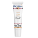 Pharmaceris F Capilar-Correction, fluid kryjący do skóry naczynkowej 20 Nude SPF 20, 30 ml