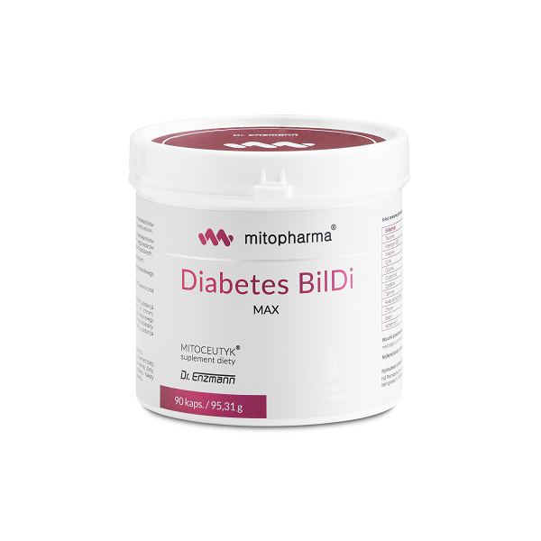 DR ENZMANN DIABETES BILDI® MAX 30 KAPSUŁEK