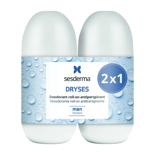 Sesderma Zestaw Dryses Dezodorant antyperspirant męski 2x75ml