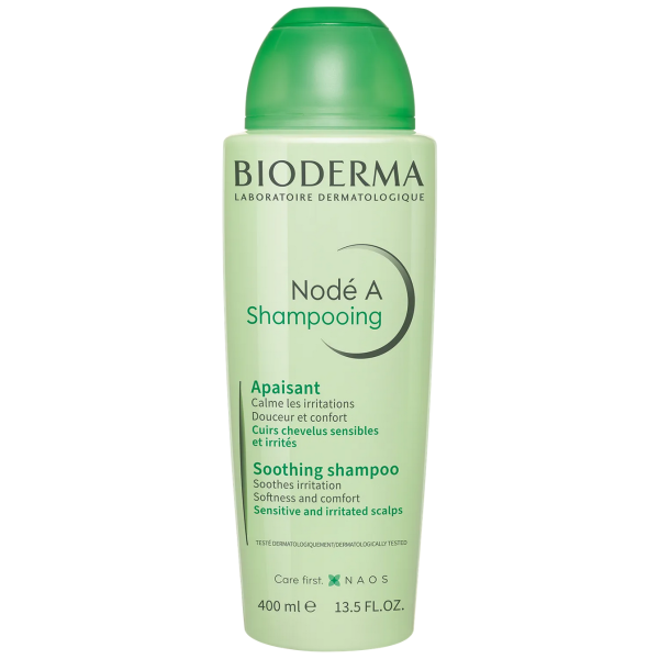 Bioderma Node A Shampooing Apaisant, szampon do wrażliwej skóry głowy, 400 ml