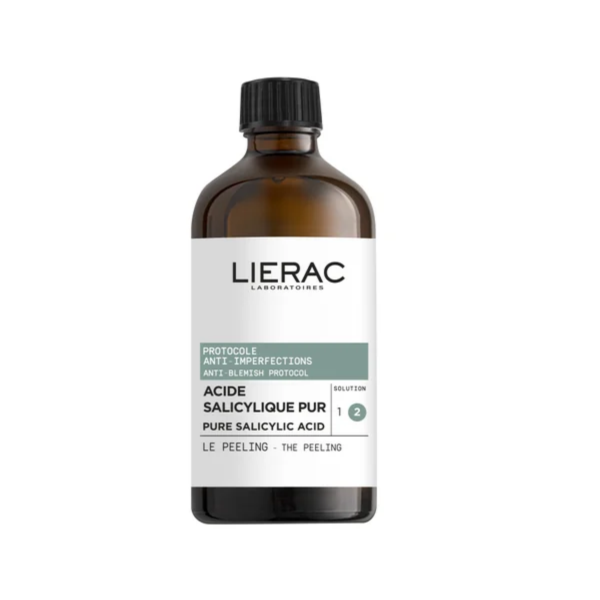 Lierac Protocole Redukcja niedoskonałości peeling z czystym kwasem salicylowym, 100 ml