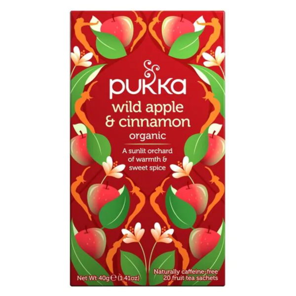 Pukka Wild Apple & Cinnamon Bio 20 Saszetek
