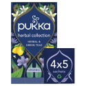 Herbata ziołowa ekologiczna Pukka Herbal Collection 20 saszetek 29g