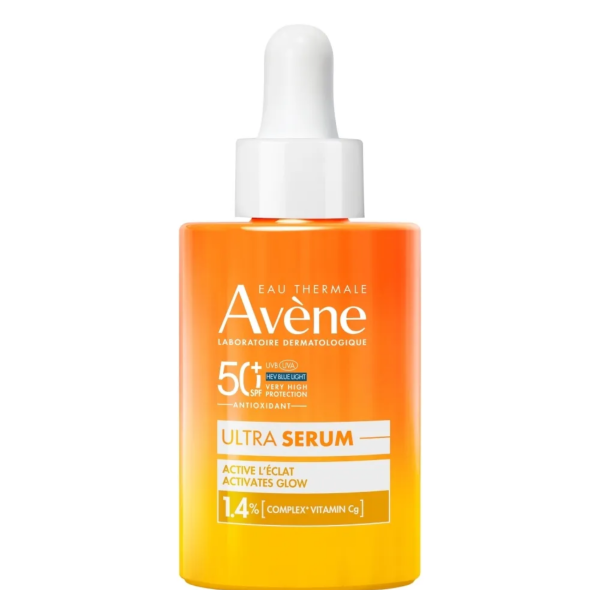 Avène Sun Bardzo wysoka ochrona Ultra Serum aktywujące blask skóry, SPF50+