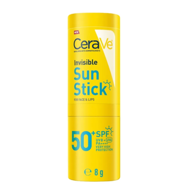 CeraVe Niewidoczny sztyft przeciwsłoneczny SPF 50+, 8g