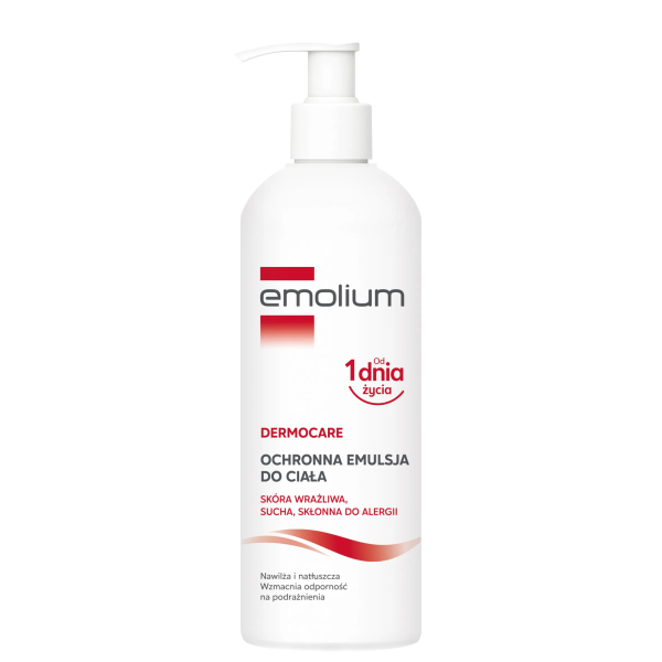Emolium Dermocare Ochronna emulsja do ciała, 400 ml