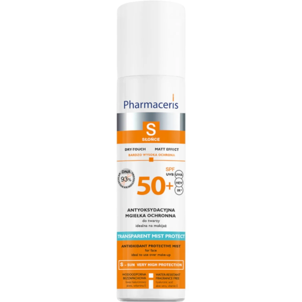 Pharmaceris S Antyoksydacyjna mgiełka ochronna, SPF50+, 75ml