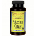 Swanson Cytrynian Potasu 99 mg, 120 kapsułek