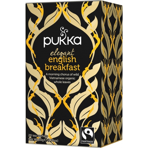 Pukka Elegant English Breakfast, 20 saszetek