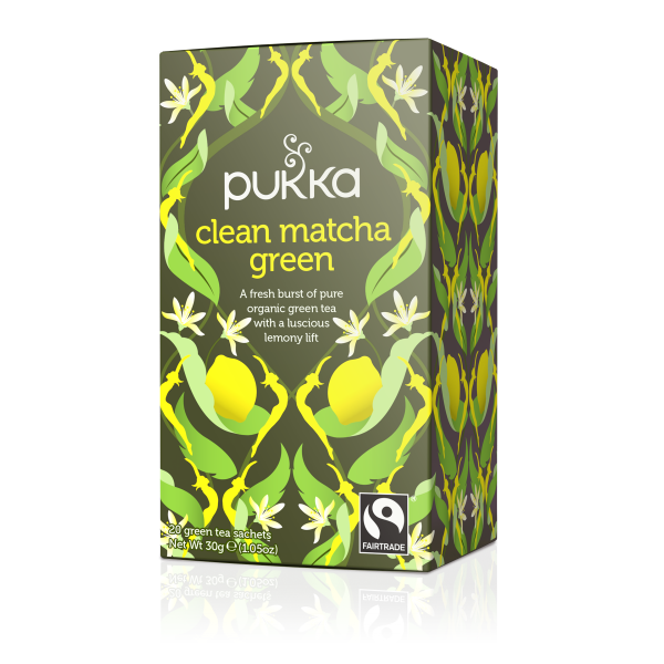 Pukka Clean Matcha Green, 20 saszetek
