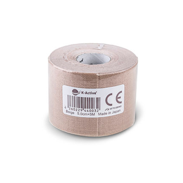 K-ACTIVE TAPE BEŻOWY 5CM x 5M